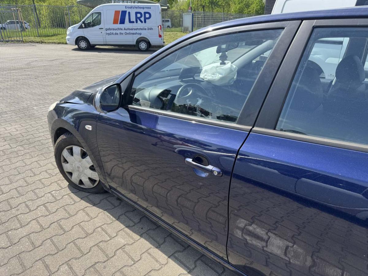 Hyundai I30 FD original T&uuml;r vorn links 2X Indigo Blue Rohbau Bj.2008